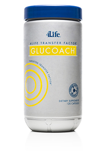 GluCoach (120 cápsulas) - 4Life Transfer Factor®